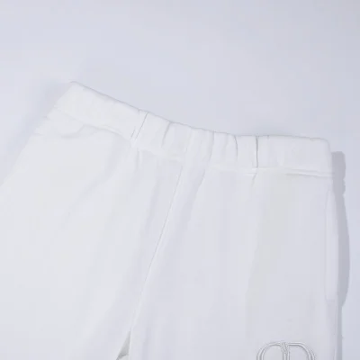 Штаны Christian Dior Wide Sport "White" фото № 2