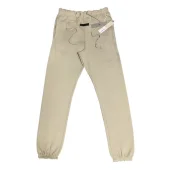 Штаны Fear Of God Black Patch With Text "Beige"