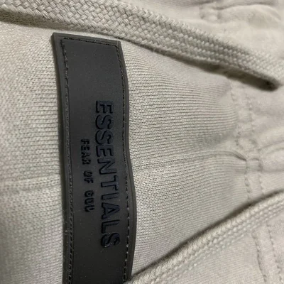 Штаны Fear Of God Black Patch With Text "Beige" фото № 5