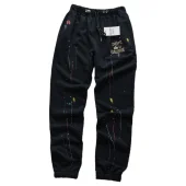 Штаны Gallery Dept Doused With Paint "Black"
