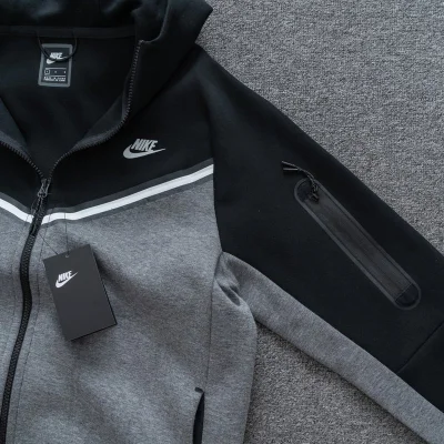 Штаны Nike With Logo And Two Colors "Black/Gray" фото № 6