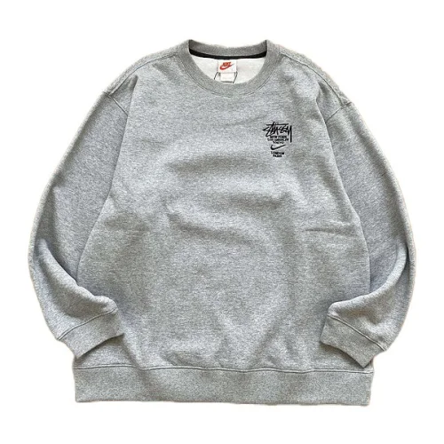 Свитшот Nike X Stussy With City Text And Logo "Gray"