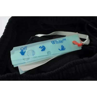 Штаны Off White With Orange Diagonal Stripes "Black" фото № 5 Штаны Off White With Orange Diagonal Stripes "Black" фото № 5