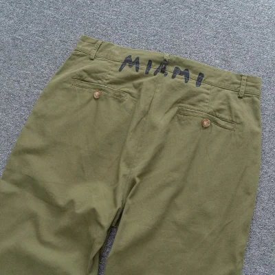 Штаны Palm Angels Scuffed "Khaki" фото № 5