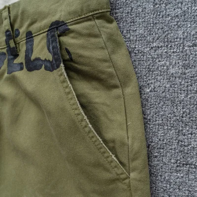 Штаны Palm Angels Scuffed "Khaki" фото № 6