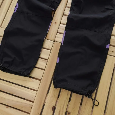 Штаны Stussy With The Inscription Of The Logo "Black/Lilac" фото № 5