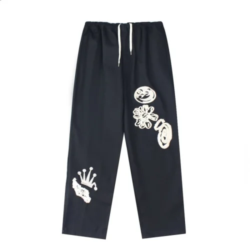 Штаны Stussy Flowers And A Harlequin Hat "Black"