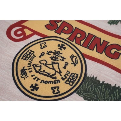 Рубашка Amiri Palm Trees And Big Logo "Beige" фото № 4 Рубашка Amiri Palm Trees And Big Logo "Beige" фото № 4