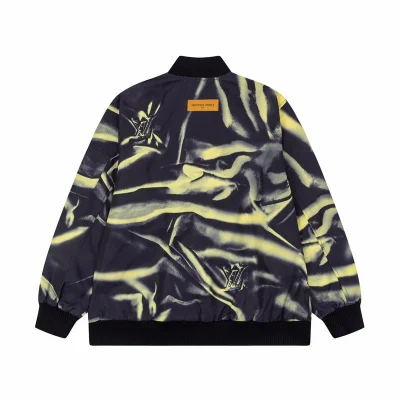 Бомбер Louis Vuitton With Logo - ZIP "Black/Yellow" фото № 3