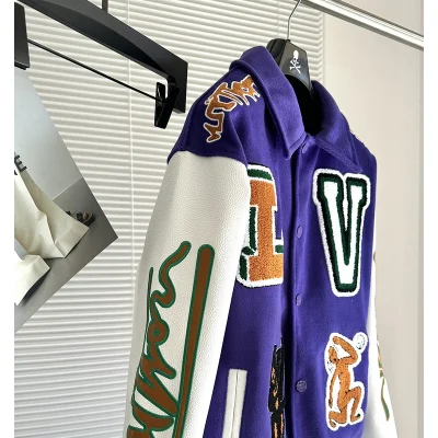 Бомбер Louis Vuitton Driving Nails "Violet" фото № 6 Бомбер Louis Vuitton Driving Nails "Violet" фото № 6