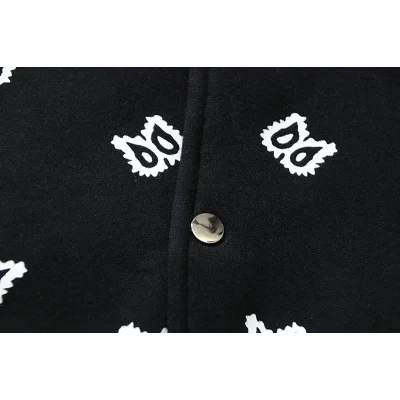 Бомбер Rhude Patterns And Logo "Black/Beige" фото № 7 Бомбер Rhude Patterns And Logo "Black/Beige" фото № 7