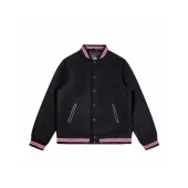 Бомбер Stussy With Pink Stripes "Black"