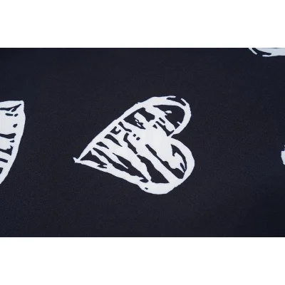 Рубашка Dolce Gabbana Repeating Hearts Print "Black" фото № 4 Рубашка Dolce Gabbana Repeating Hearts Print "Black" фото № 4