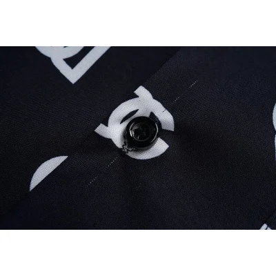 Рубашка Dolce Gabbana Repeating Small Logo Along "Black" фото № 4