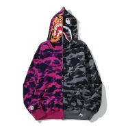 Худи A Bathing Ape Two Personalities - ZIP