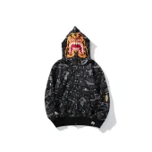 Худи A Bathing Ape Tiger Paint Stains "Black"