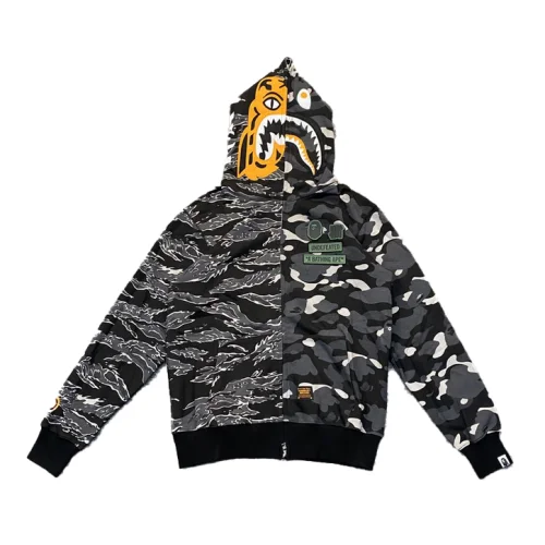 Худи Hood-Mask Two Emotions ZIP "Gray/Black"