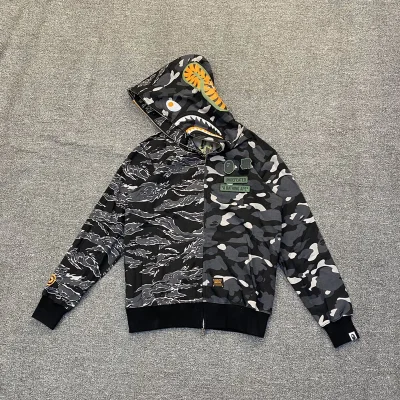 Худи Hood-Mask Two Emotions ZIP "Gray/Black" фото № 6 Худи Hood-Mask Two Emotions ZIP "Gray/Black" фото № 6