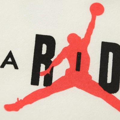 Худи Air Jordan Pocket Print Brand Name And Logo "White" фото № 4