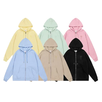 Худи Amiri Letter And Heart - Logo ZIP "Mint" фото № 2