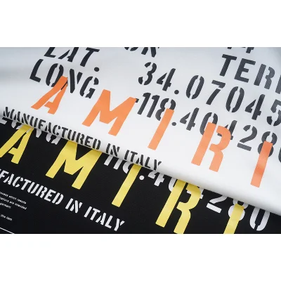 Худи Amiri Manufactured In Italy Text "White" фото № 2