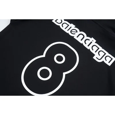 Худи Balenciaga Figure Eight "Black" фото № 2