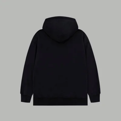 Худи Burberry Frontside Central Contrast Logo "Black" фото № 2