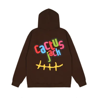 Худи Cactus Jack Merch Bright Joyfull Cactus "Brown" фото № 2