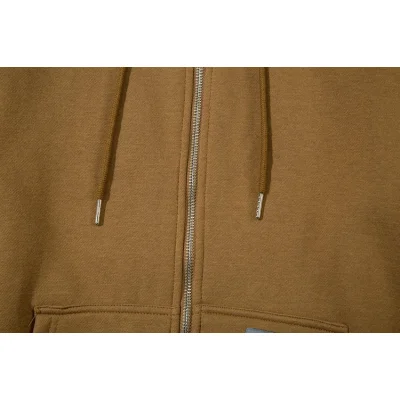 Худи Carhartt With Patch - ZIP "Brown" фото № 5
