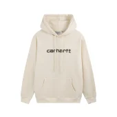 Худи Carhartt Solid Color With Logo "Cream"