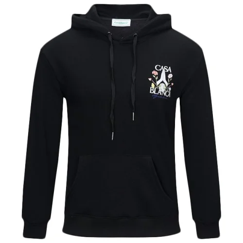 Худи Casablanca Gratitude Rose Print "Black"