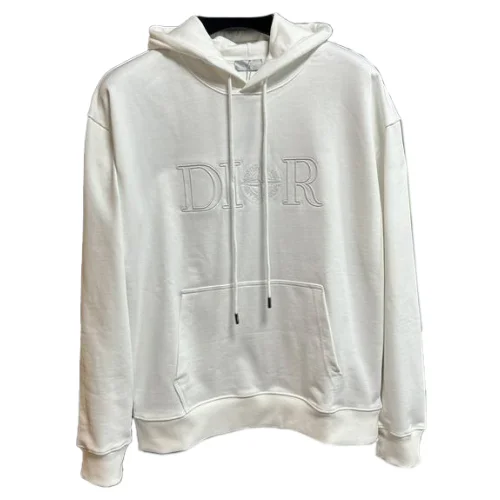 Худи Christian Dior Clear Frontside Logo Stone Island "White"