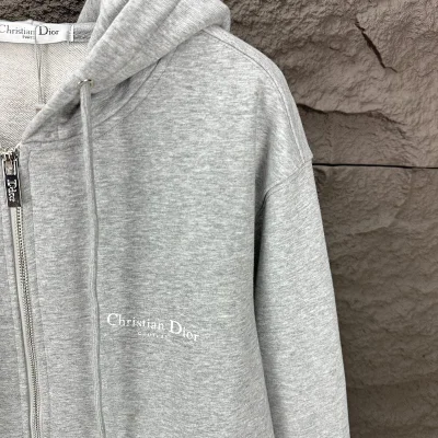 Худи Christian Dior Frontside Mini Logo Couture "Gray" фото № 2