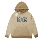 Худи Christian Dior Frontside Logo Dior Contrast Outline "Brown"