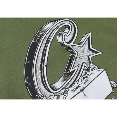 Худи Corteiz Chisel Logo "Green" фото № 4 Худи Corteiz Chisel Logo "Green" фото № 4