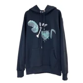 Худи Dior Creative Logo Illustration "Black"