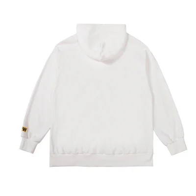 Худи Drew House With Text Logo On Yellow Canvas "White" фото № 2