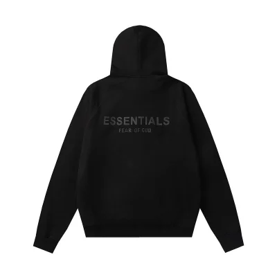 Худи Fear Of God With Black Text Logo On The Back "Black" фото № 2 Худи Fear Of God With Black Text Logo On The Back "Black" фото № 2