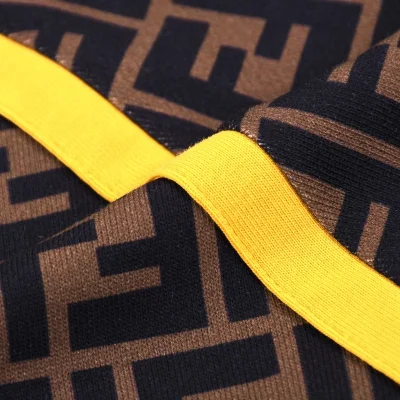 Худи Fendi With Yellow Stripes "Brown/Black" фото № 6