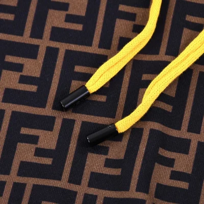 Худи Fendi With Yellow Stripes "Brown/Black" фото № 4