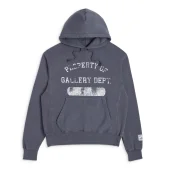 Худи Gallery Dept Text Background "Gray II"