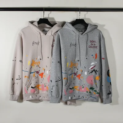 Худи Gallery Dept Paints "Beige" фото № 3