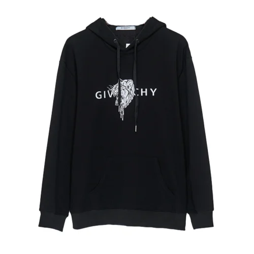 Худи Givenchy Reverse Inscription "Black"