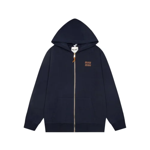 Толстовка Miu Miu Breathable Material "Blue"