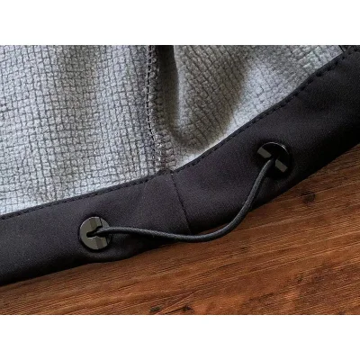 Толстовка Patagonia Small Logo And Embroidery Lines "Black" фото № 4