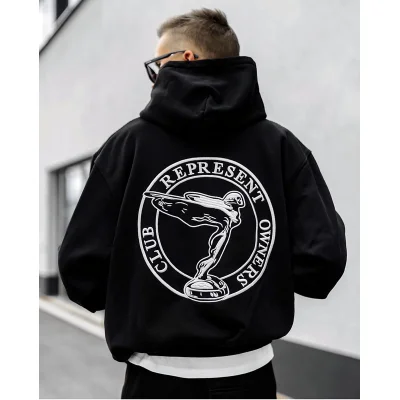 Худи Represent Owners Comfort "Black" фото № 8 Худи Represent Owners Comfort "Black" фото № 8