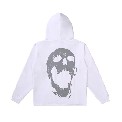 Худи REVENGE Skull Scream “White” фото № 2