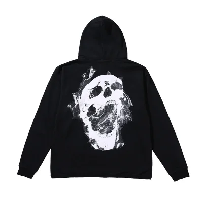 Худи Revenge Smoke Skull Scream "Black" фото № 2