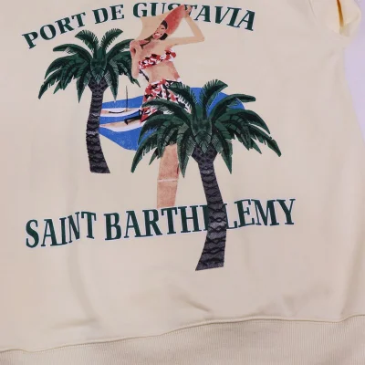 Худи Rhude Port De Gustavia "Cream" фото № 2 Худи Rhude Port De Gustavia "Cream" фото № 2