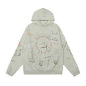 Худи Saint Michael Print God And The Devil "Gray"